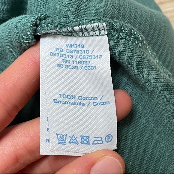 🥒 Boden Jasmine 1/2 Sleeve Ottoman Ribbed Short Shift Dress Pockets 4P Green - Picture 7 of 8